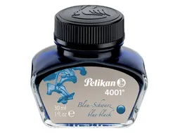Vulpeninkt Pelikan 4001 30ml blauw/zwart