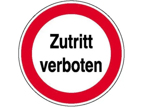 verbodsbord,Verboden toegang,PVC,Ø 200mm