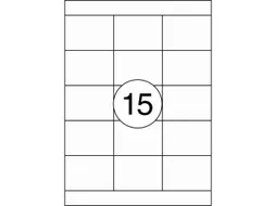Etiket Rillstab 70x50.8mm Wit
