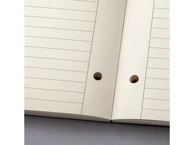 Bloc de correspondance Sigel Conceptum softcover A4 noir ligné