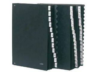 Termijnmap Leitz 5831 1-31 270x354x345mm hardboard zwart - 2