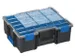 Assortimentskoffer,HxBxD 144x440x355mm,8bakken,PP,koffer zwart