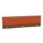 opzetpaneel bureau aanbouw achter NP-tiepolo nut BN3012-oranje 2000mm