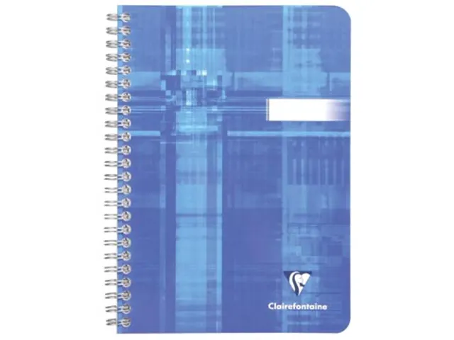 Notitieboek A5 Spiraal Lijn Assorti kleuren