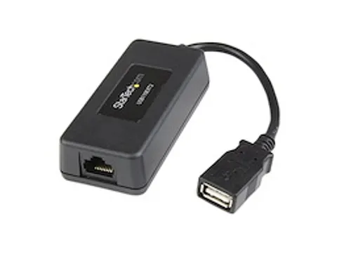 1-poort USB via Cat5 / Cat6 Ethernet Verlenger tot 40m
