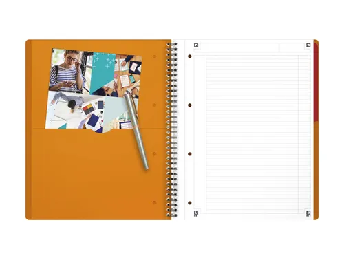 Spiraalblok Oxford International Activebook A4+ lijn