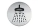 Infobord pictogram Durable 4938 douche 83Mm RVS