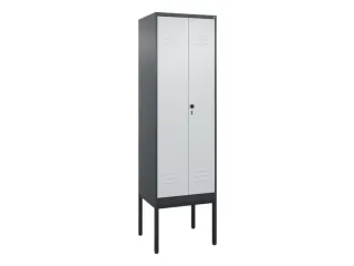 locker voor scheiding van kleding,HxBxD 2120x600x500mm,2vak - 1