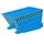 kiepbak,HxLxB 730x1375x800mm,0,5m³,draagverm. 750kg,RAL 5012