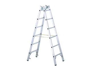 Bokladder Dubbelzijdig Aluminium L 1 78M 2X6Sporten Stalen Scharnieren - 2
