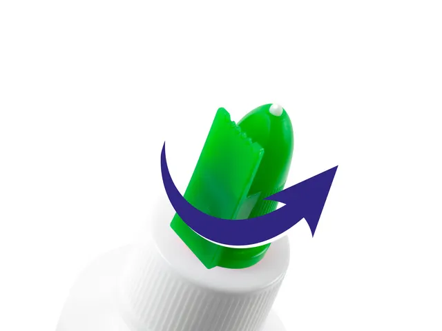 Colle Enfants Eco Kangaro Flacon 100ml avec spatule Vert