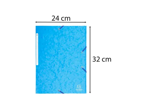 Elastomap Maxi capacity glanskarton 425gm² A4 Turkoois