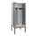 PBM-locker met bank,HxBxD 2120x800x815mm,2vak,vak B 400mm