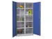 zwaarlastkast 1950x1040x630mm openslaande deuren RAL7035 front RAL5010