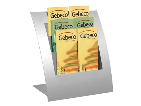 tafelfolderrek,HxBxD 320x320x240mm,v. 3xDIN A4,m. reclamevlak