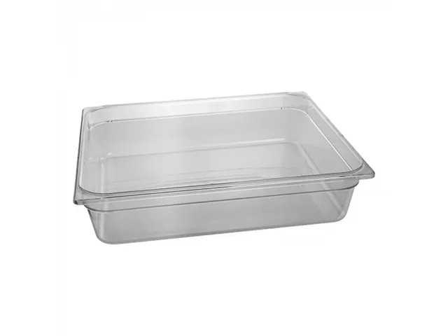 Caterchef Gastronorm bak 2/1 GN 150mm polycarbonaat transparant