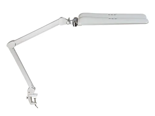 Werkpleklamp MAUL Craft duo LED tafelklem dimbaar wit