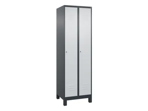 locker voor scheiding van kleding,HxBxD 1950x600x500mm,2vak