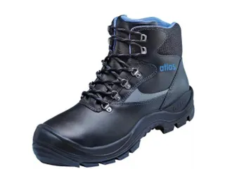 Atlas Ergomed 500 hoge S3 veiligheidsschoenen ESD Zwart Maat 42 - 1