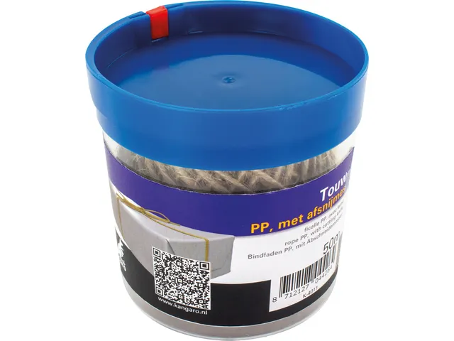 Touw Kangaro 50 meter in bewaarbox met afsnijmesje