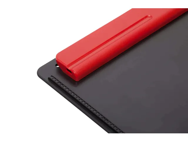 Porte-bloc MAULgo PS A4 noir pince rouge