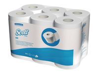 SCOTT Toiletpapier Performance 2-laags wit