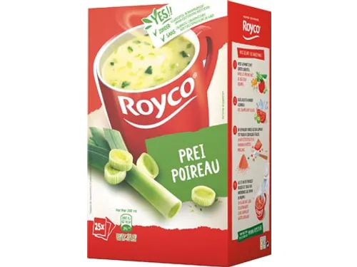 Royco Minute Soup Classic Prei Doos 25 Stuks