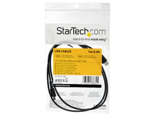 USB 2.0 naar USB-C kabel 1 Meter Zwart - 1