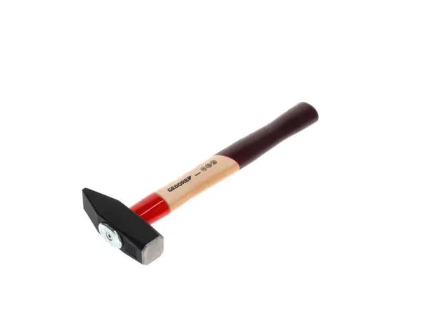 GEDORE 600 H-1000metaalbewerkingshamer ROTBAND-PLUS met hickory steel