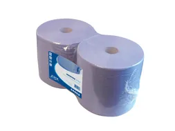 Poetspapier 2-laags Record Blauw Sterk Absorberend