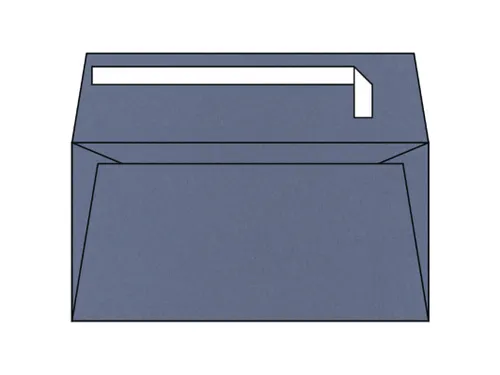 Envelop Olin Origins strip Indigo 120 Gram 110x220mm doos FSC