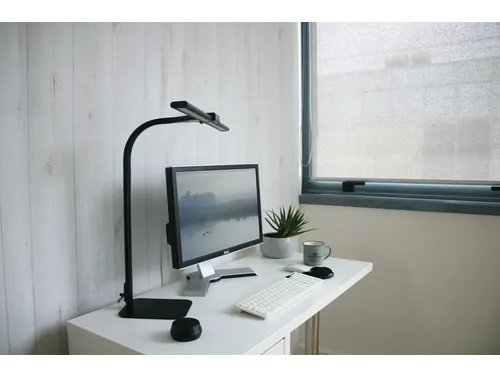 Bureaulamp Unilux Strata base led zwart