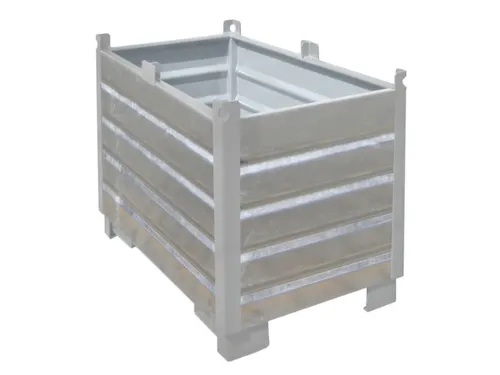 Systeem-Stapelcontainer Verzinkt 850x600x1200mm 500kg Inhoud 0 5m³