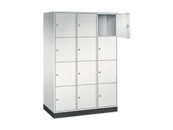 grootvolume-lockersysteem,RAL 7035,HxBxD 1950x1220x600mm,3x4vakken