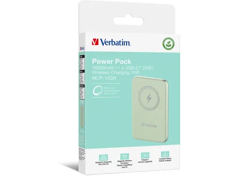 Charge'n'go Powerbank Groen 10000 mAh