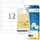 HERMA 4682 Transparante folie-etiketten Mat A4 97x42,3mm 300 stuks