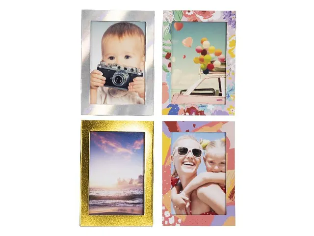 Magnetische fotolijsten - 4 stuks