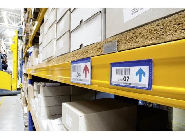 Papieren inserts voor documenthouders 297x74mm (40 kaartjes)