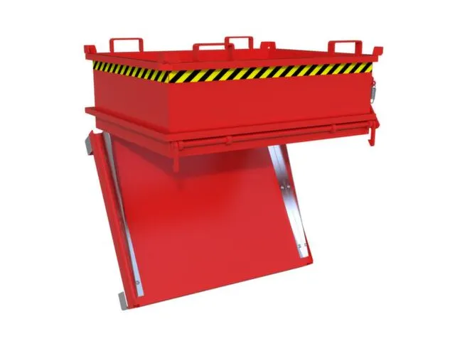 mini-bodemklepcontainer,HxLxB 625x1000x1200mm,0,37m³,inrijbeugel,staa
