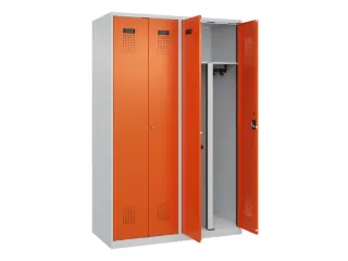 PBM-locker,HxBxD 1850x1200x500mm,4vak,vak B 300mm,cil.-slot - 1