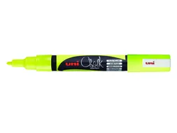 Krijtstift Uni-ball rond 0.9-1.3mm fluor geel