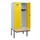 locker met bank,HxBxD 1950x800x815mm,2vak,vak B 400mm,cilinderslot