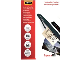 Lamineerhoes Capture 83x113mm 125 Micron glanzend 100 stuks - 1