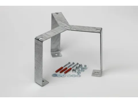 Vloerbevestiging,V. Afvalbak 70L,Staal Verzinkt