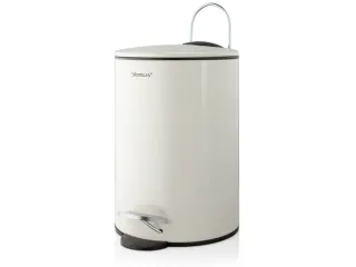 pedaalemmer,3l,HxØ 245x170mm,romp staal zandkleuren - 1