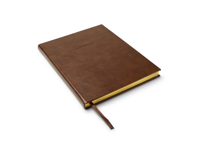 Carnet de notes Brown ligné 20x25cm