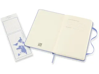 Notitieboek Moleskine pocket 90x140mm lijn hard cover hydrangea blue - 6
