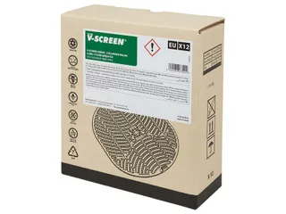 Urinoirmat V-screen Cucumber Melon 12 stuks - 8