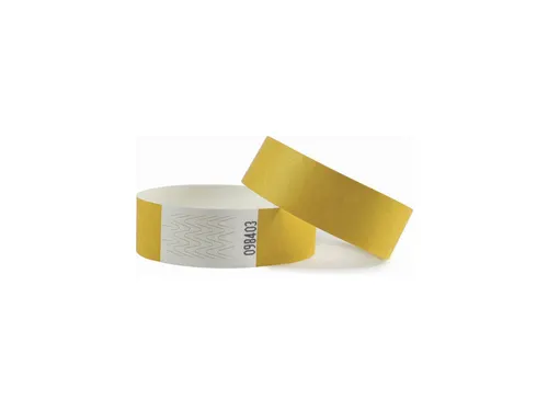 Polsband Combicraft Tyvek geel 100 stuks