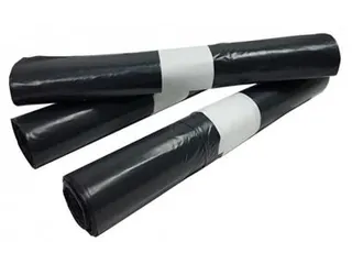 Afvalzak 60x80cm 60 Liter Grijs HDPE 25 Rol a 20 Stuks - 2